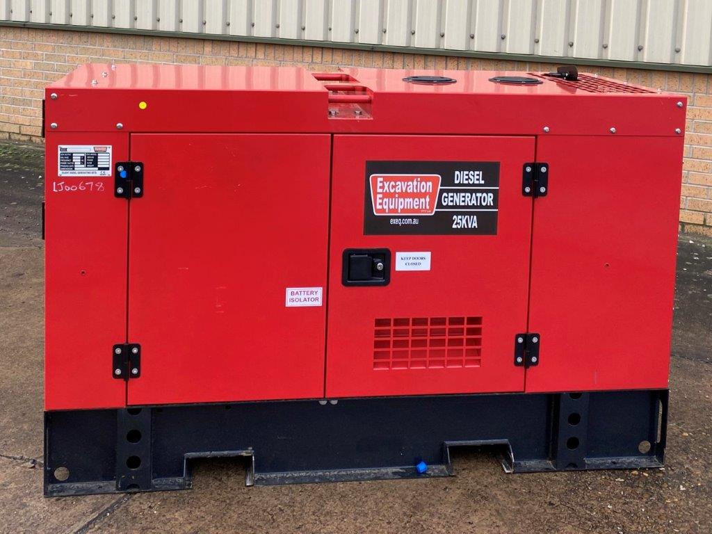 Unused 25 KVA GF3-25 Generator Set – 30010