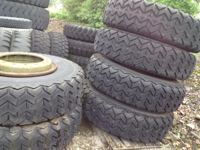 Ex Army Michelin 14.00R24 Tyres