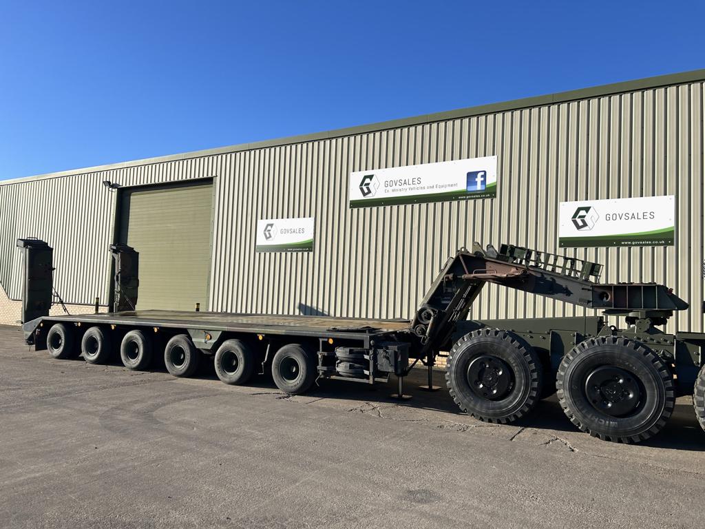 Ex Army Kassbohrer 56T 6 Axle Semi Trailer