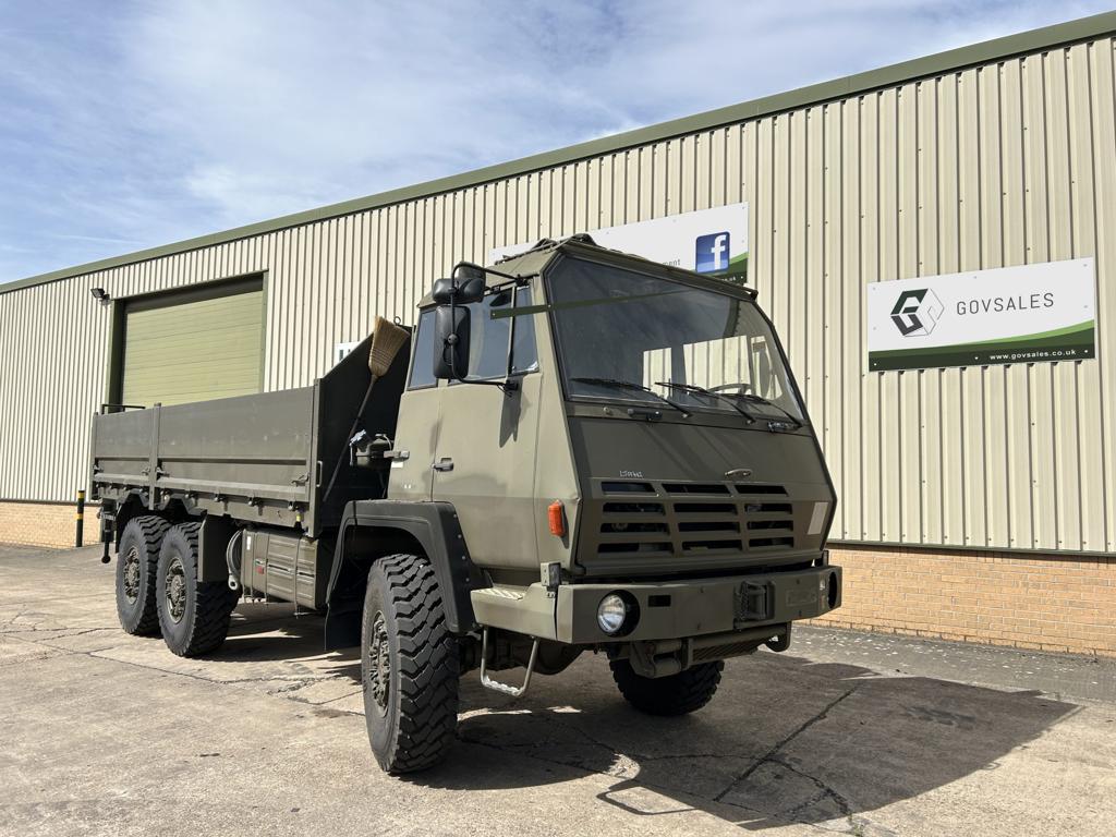 Ex Army Steyr 1491.320 6x6 Cargo Trucks With Winch